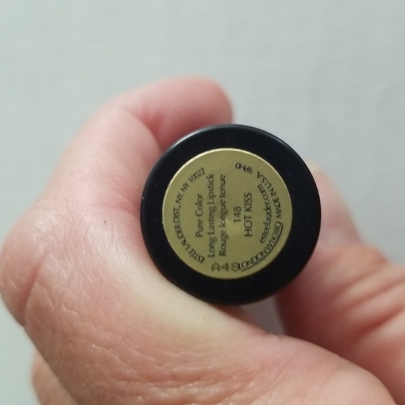 Estee Lauder Pure Color Long Lasting Lipstick in Hot kiss. - Picture 8 of 8